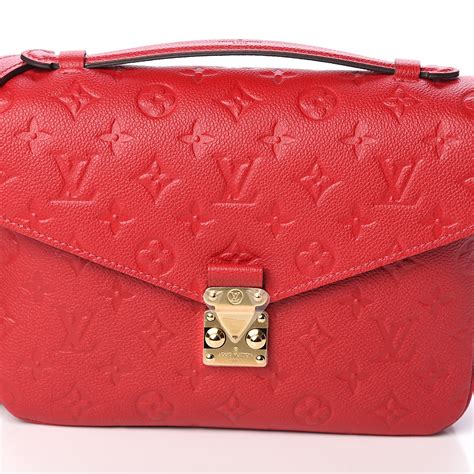 louis vuitton pochette metis scarlet|louis vuitton pochette metis empreinte.